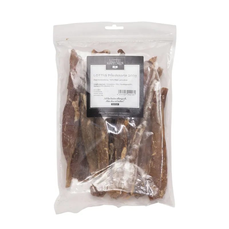LOTTIS HÄPPCHEN Pferdeaorta 200 g Heißes Angebot